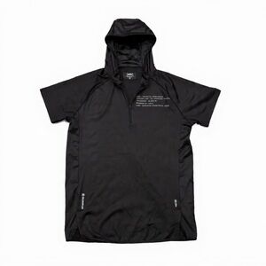 ASRV SilverPlus DSG-0203 Performance 1/4 Zip Short Sleeve Hoodie